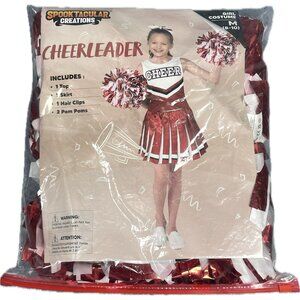 Spooktacular Creations Kids Cheerleader costume Cheerleader Outfit for Girls MED